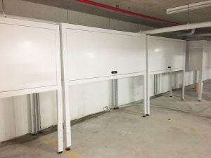 carpark storage cabinets