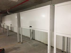 storage unit for carparks